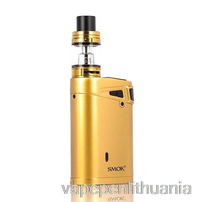 Smok Marshal G320 Tc Starter Kit Gold Body / Black Flaring Button Vape Liquid
